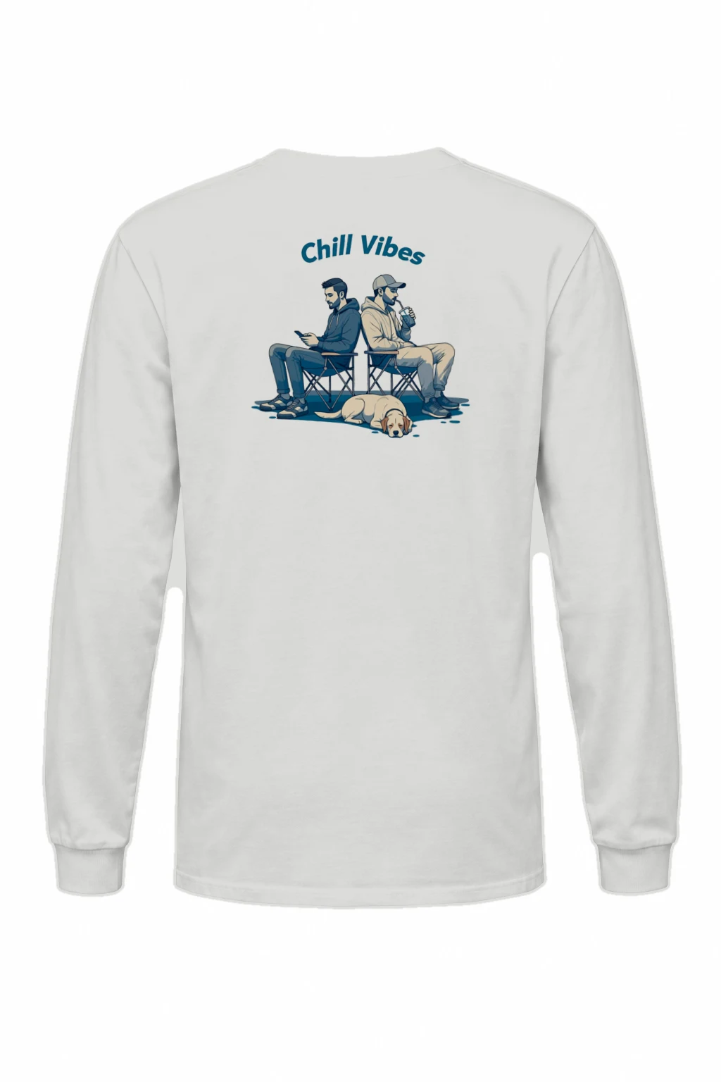"Chill Vibes" Unisex Longsleeve T-shirt | Gildan 2400