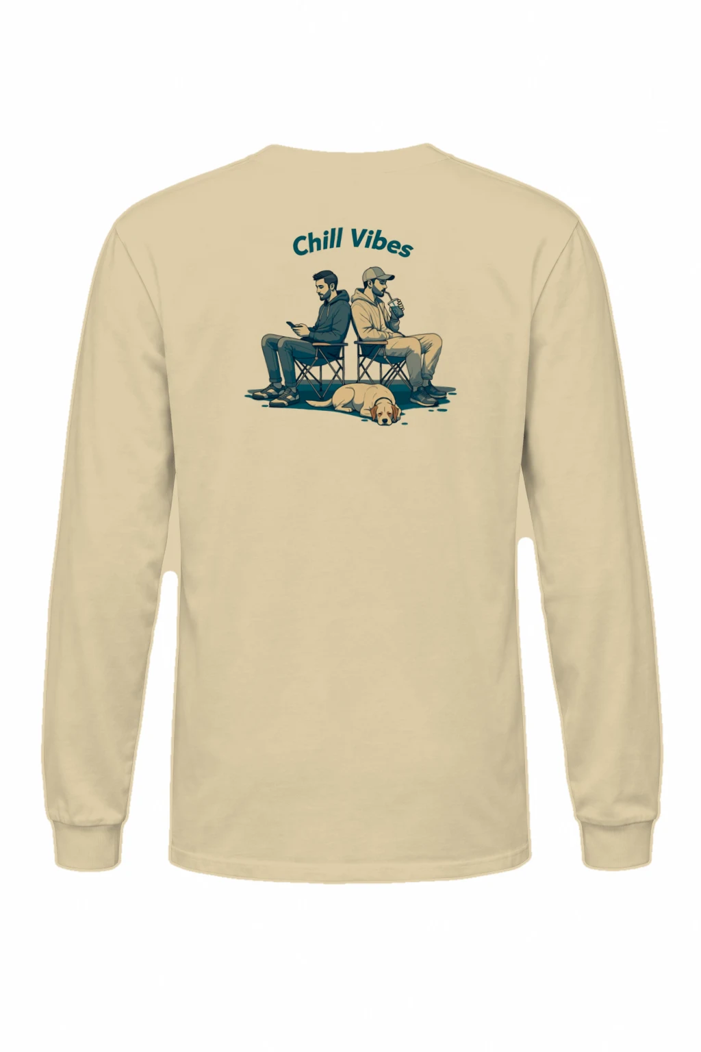"Chill Vibes" Unisex Longsleeve T-shirt | Gildan 2400