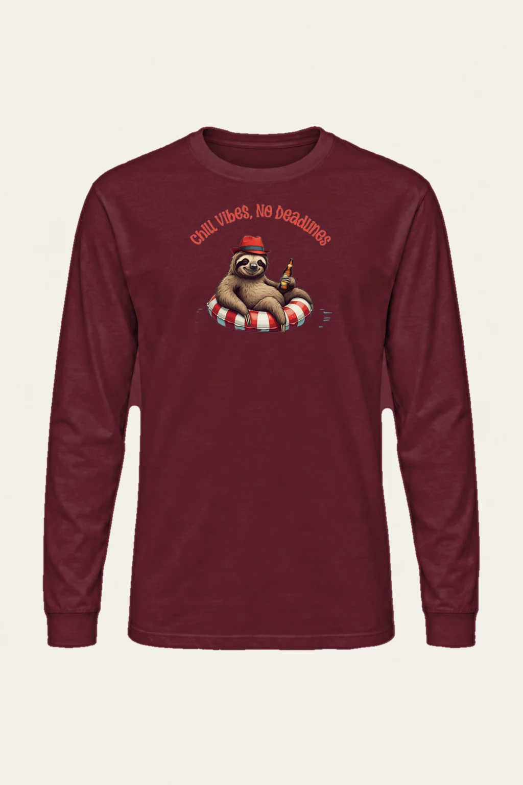 "Chill Vibes" Unisex Longsleeve T-shirt | Gildan 2400