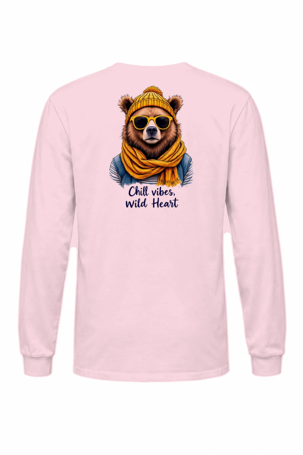 "Chill Vibes Wild Heart" Unisex Longsleeve T-shirt | Gildan 2400