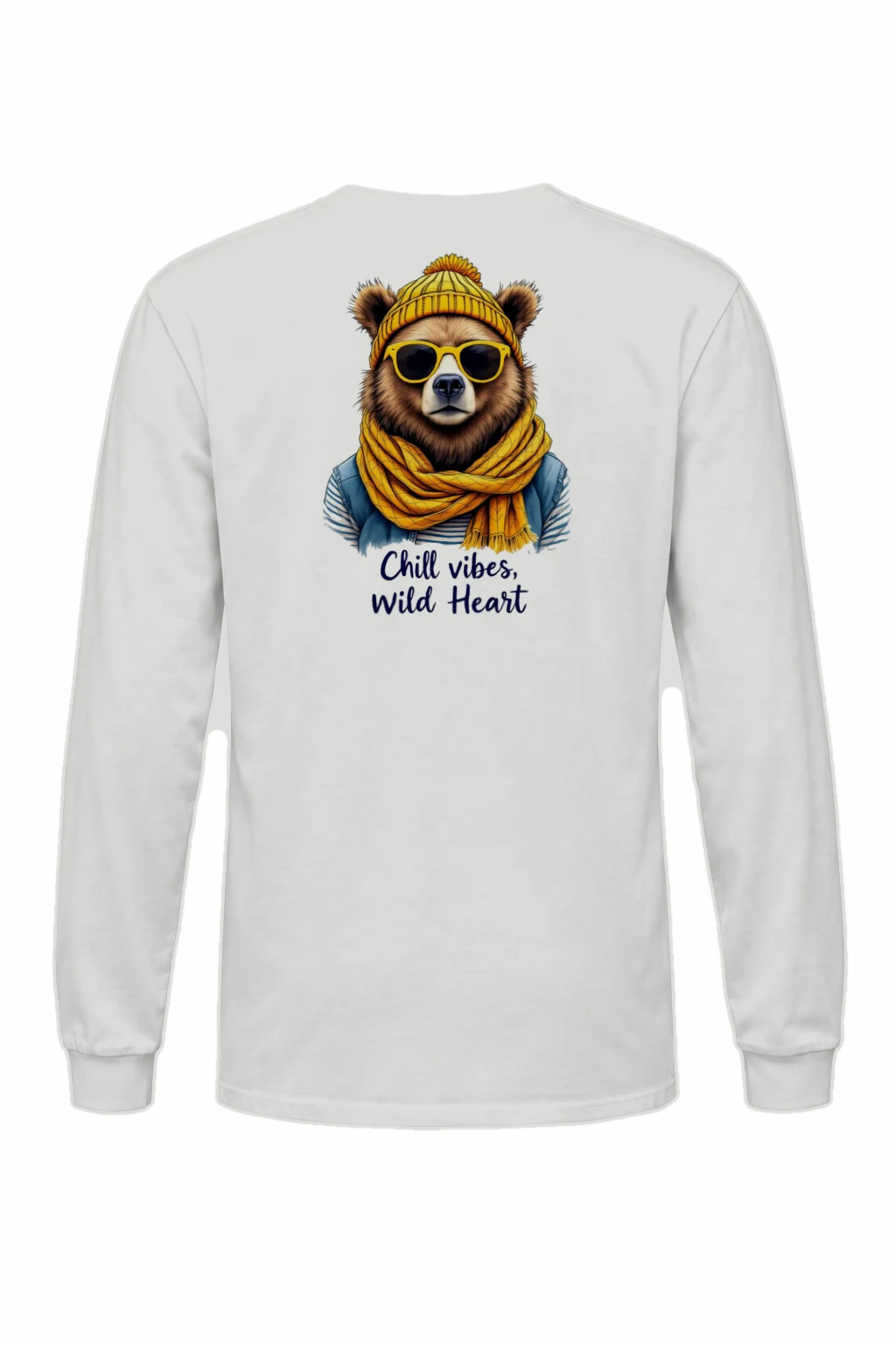 "Chill Vibes Wild Heart" Unisex Longsleeve T-shirt | Gildan 2400