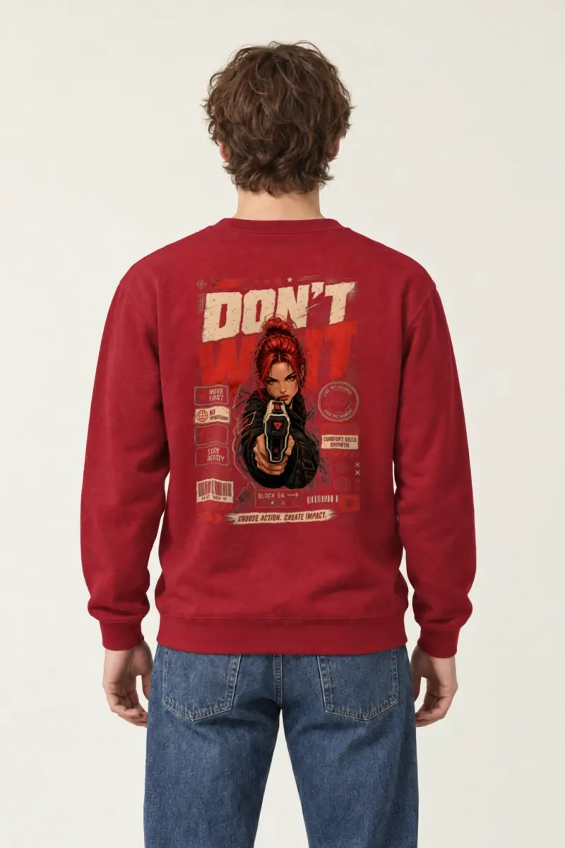 "Choose Action" Heavy Blend Unisex Crewneck Sweatshirt