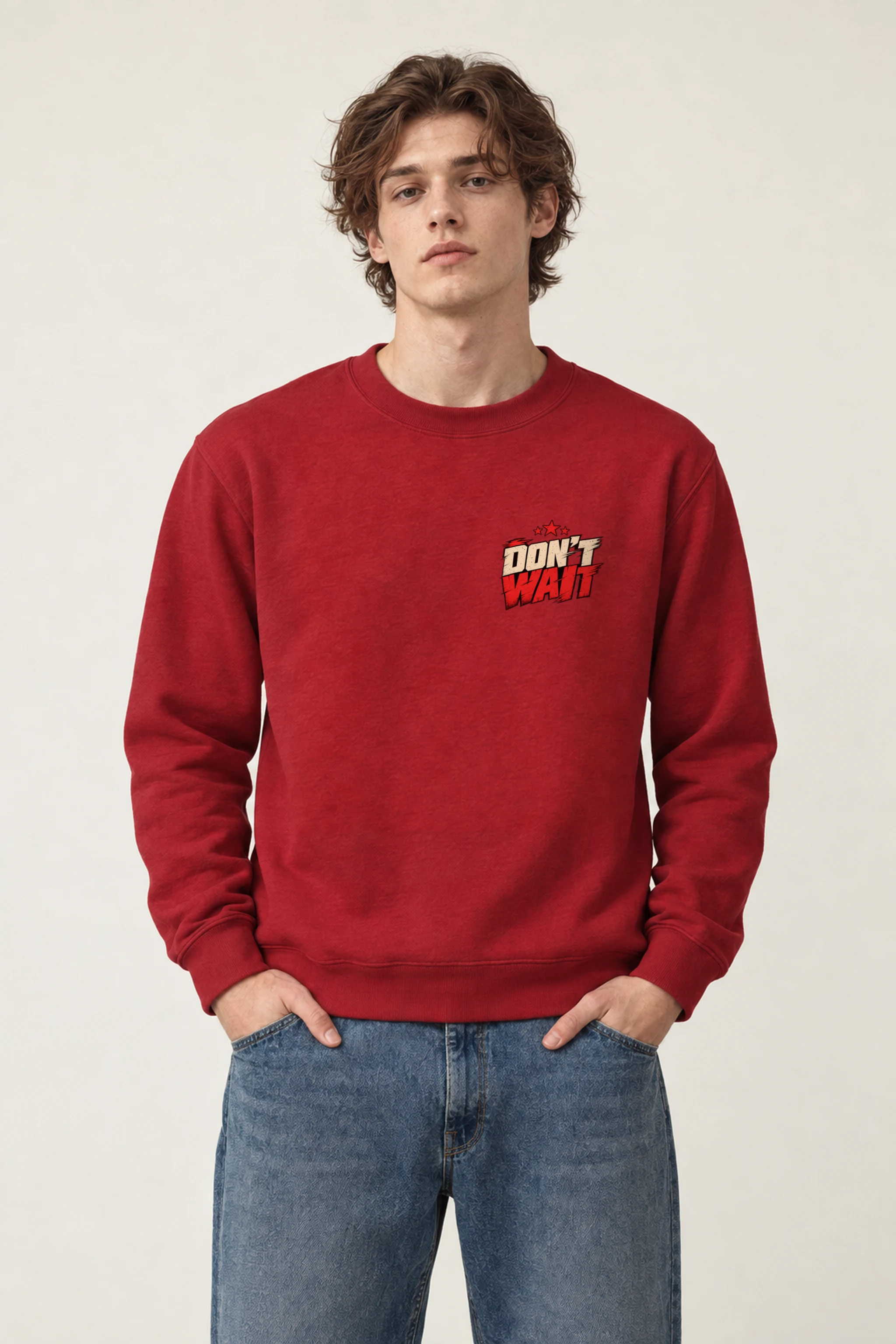 "Choose Action" Heavy Blend Unisex Crewneck Sweatshirt