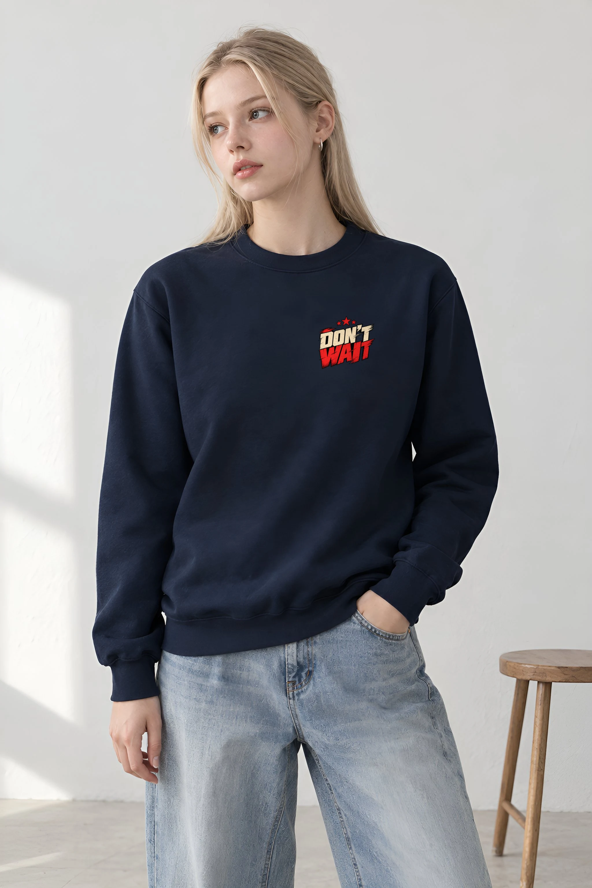 "Choose Action" 1 Crewneck Sweatshirt