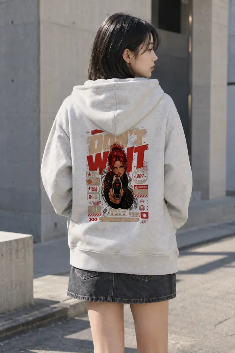 "Choose Action" Heavy Blend Unisex Pullover Hoodie | Gildan 18500