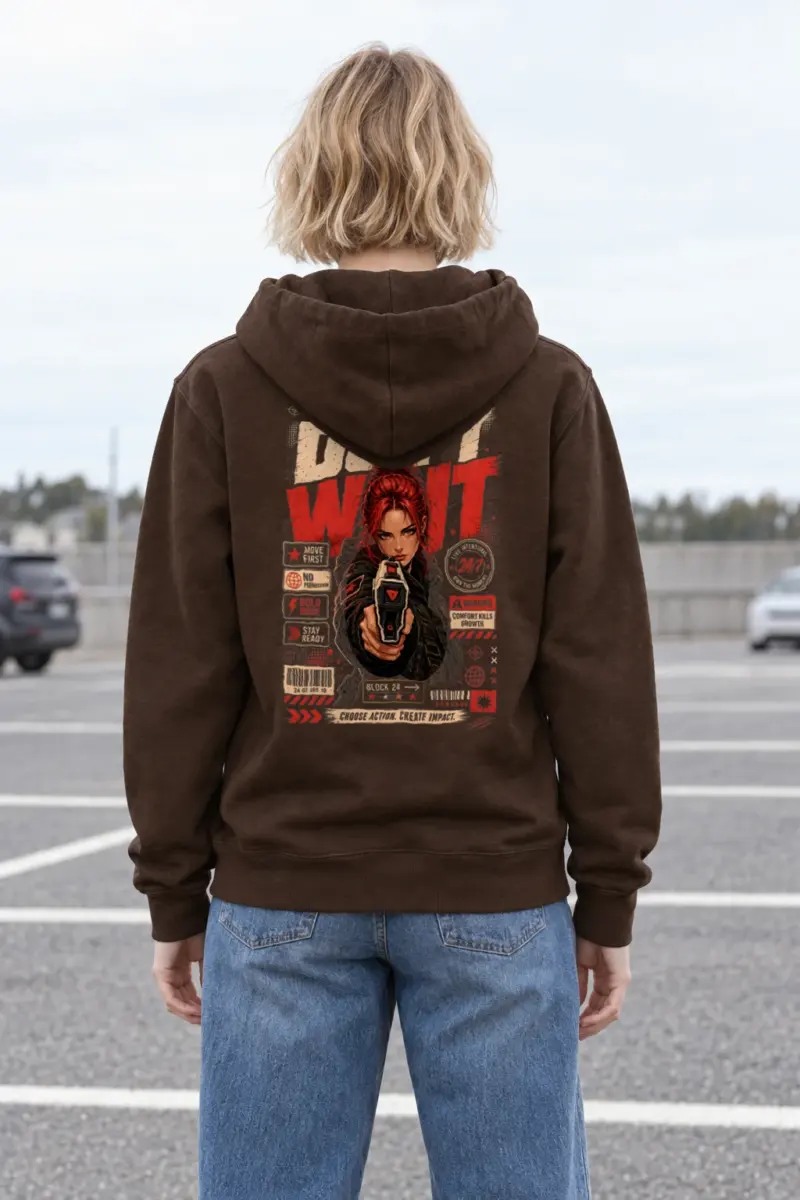 "Choose Action" Heavy Blend Unisex Pullover Hoodie