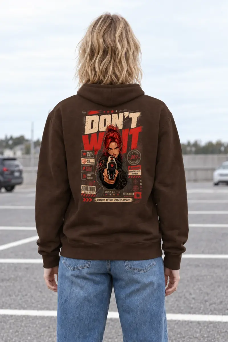 "Choose Action" Heavy Blend Unisex Pullover Hoodie