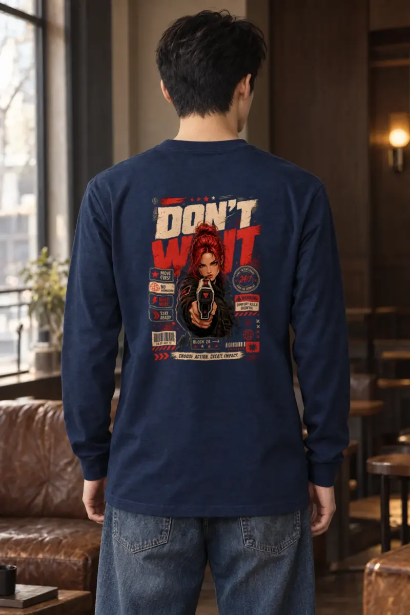 "Choose Action" Unisex Longsleeve T-shirt
