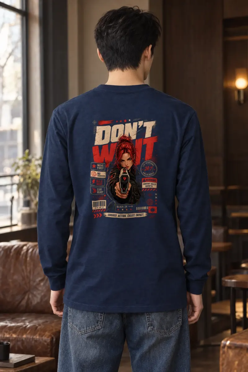 "Choose Action" Unisex Longsleeve T-shirt