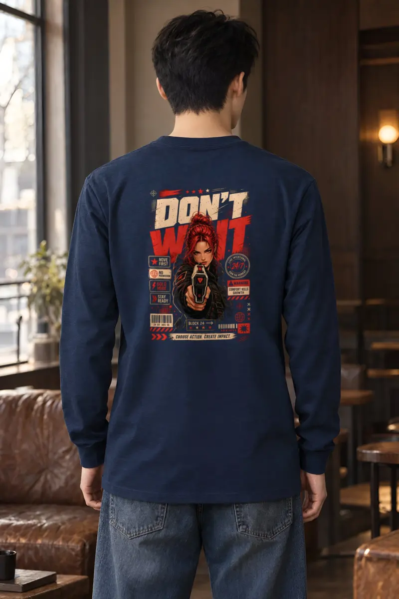"Choose Action" Unisex Longsleeve T-shirt
