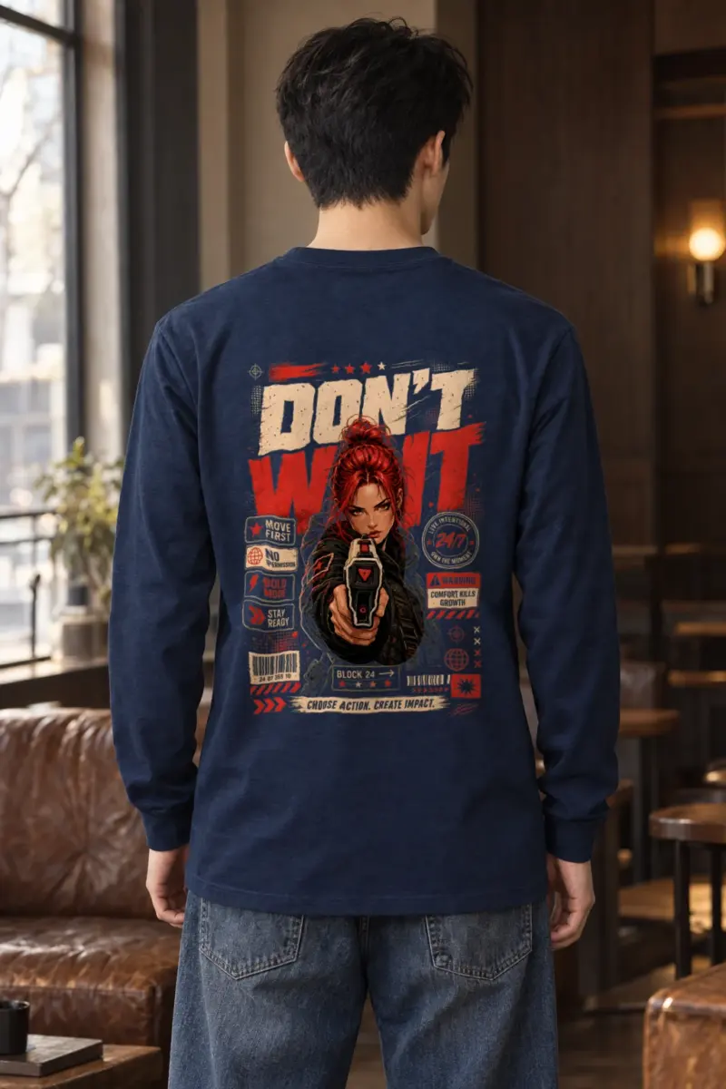 "Choose Action" Unisex Longsleeve T-shirt