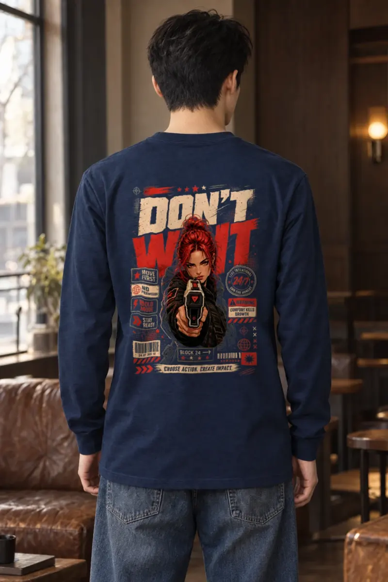 "Choose Action" Unisex Longsleeve T-shirt