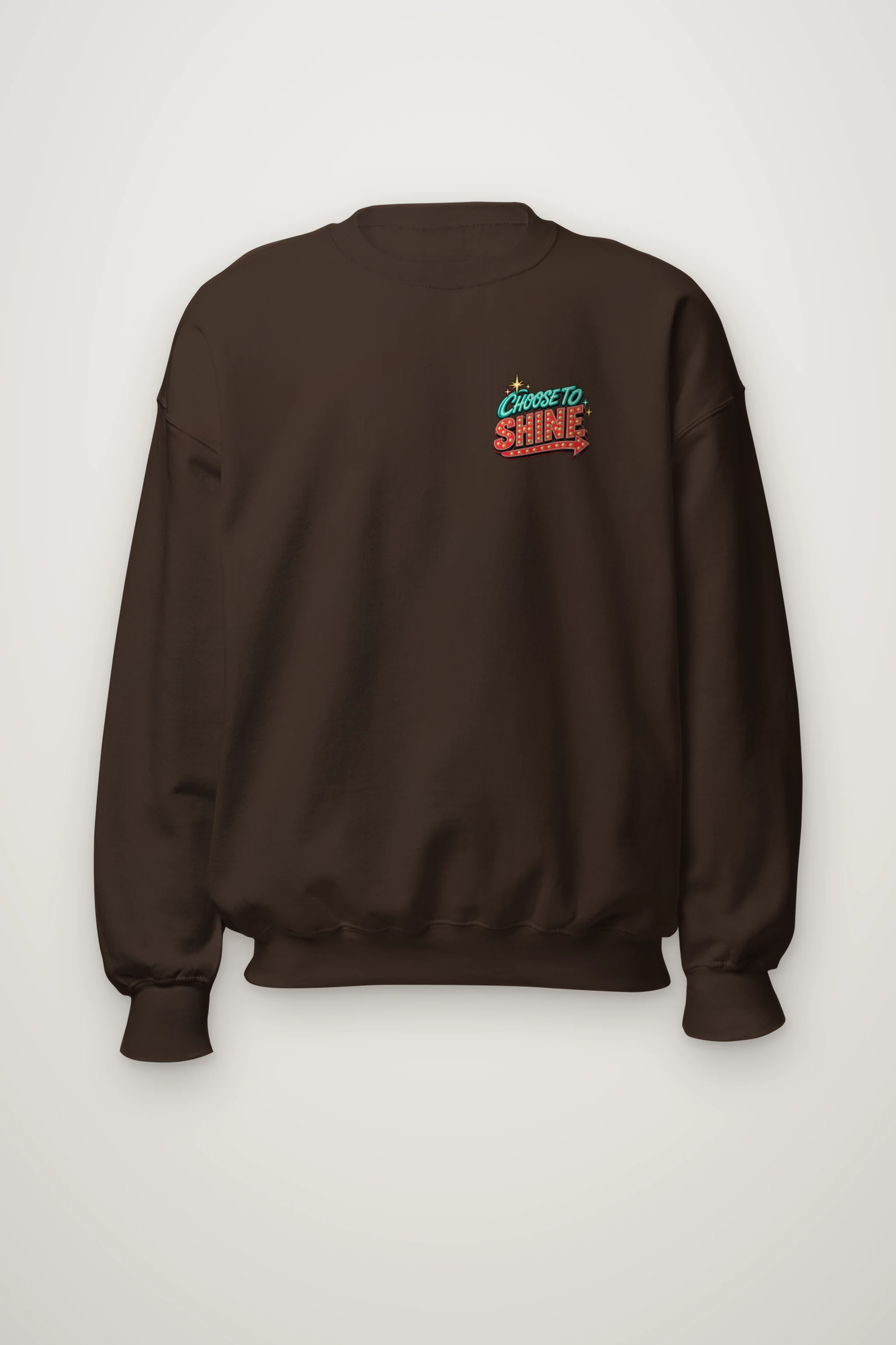 "Choose To Shine" Heavy Blend Unisex Crewneck Sweatshirt