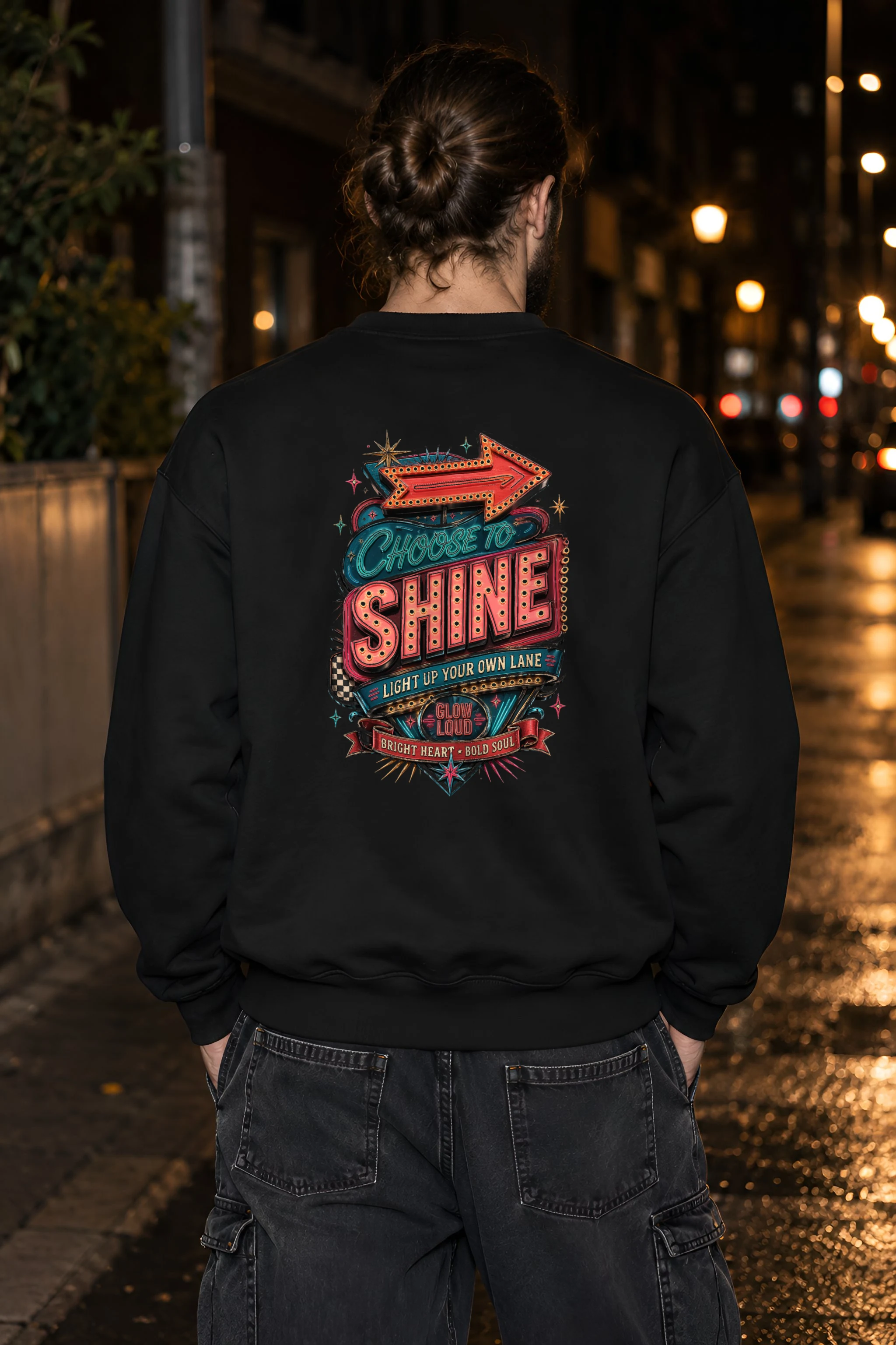 "Choose To Shine" 1 Crewneck Sweatshirt