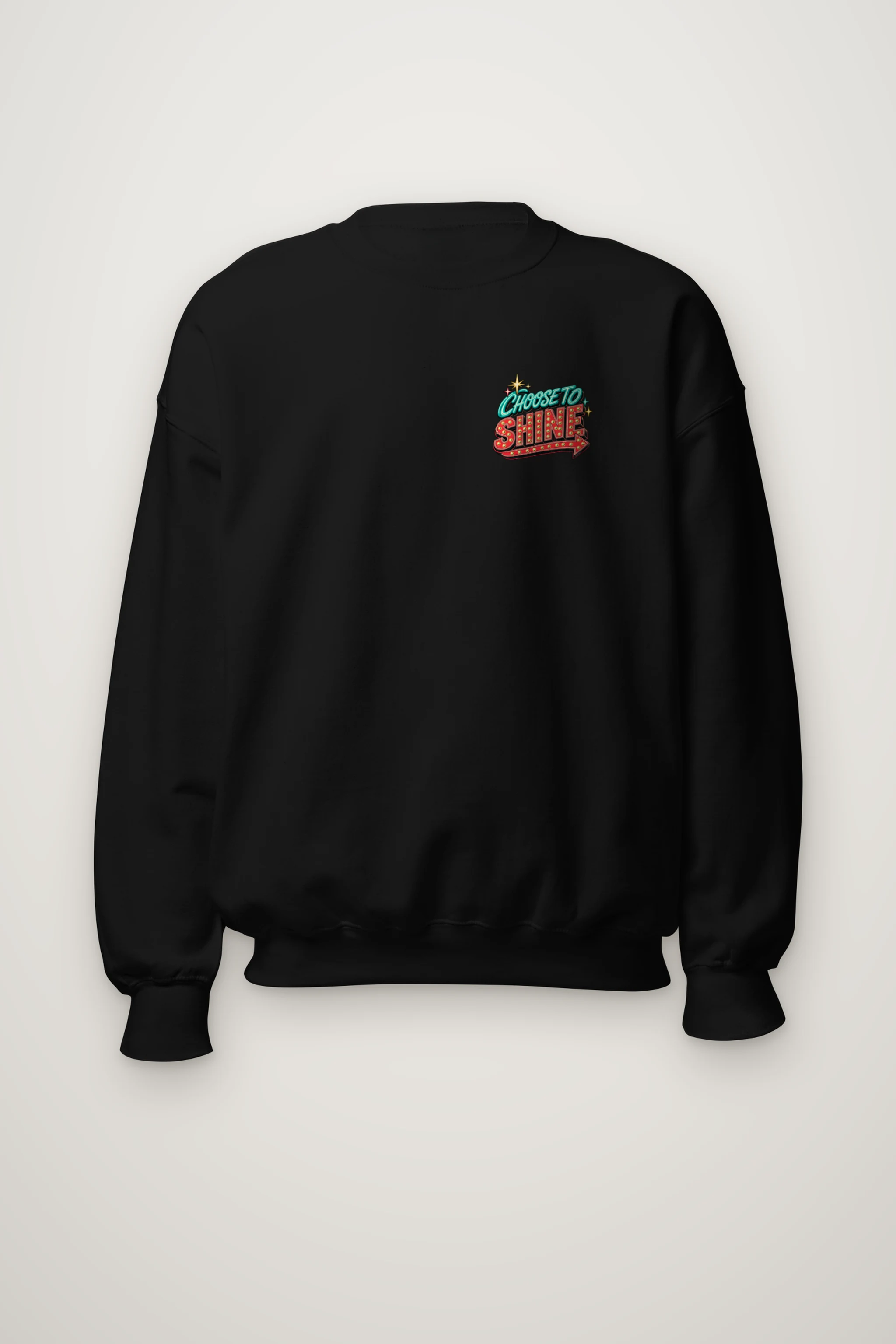 "Choose To Shine" Heavy Blend Unisex Crewneck Sweatshirt