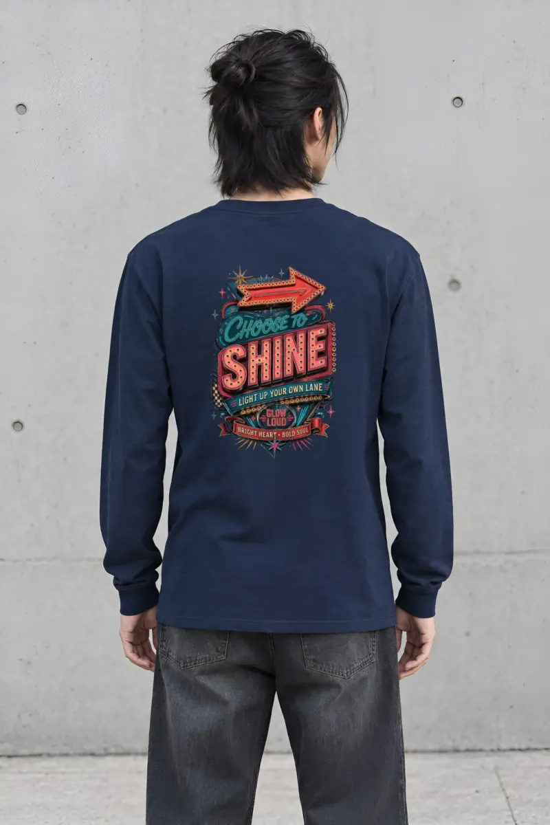 "Choose To Shine" Unisex Longsleeve T-shirt