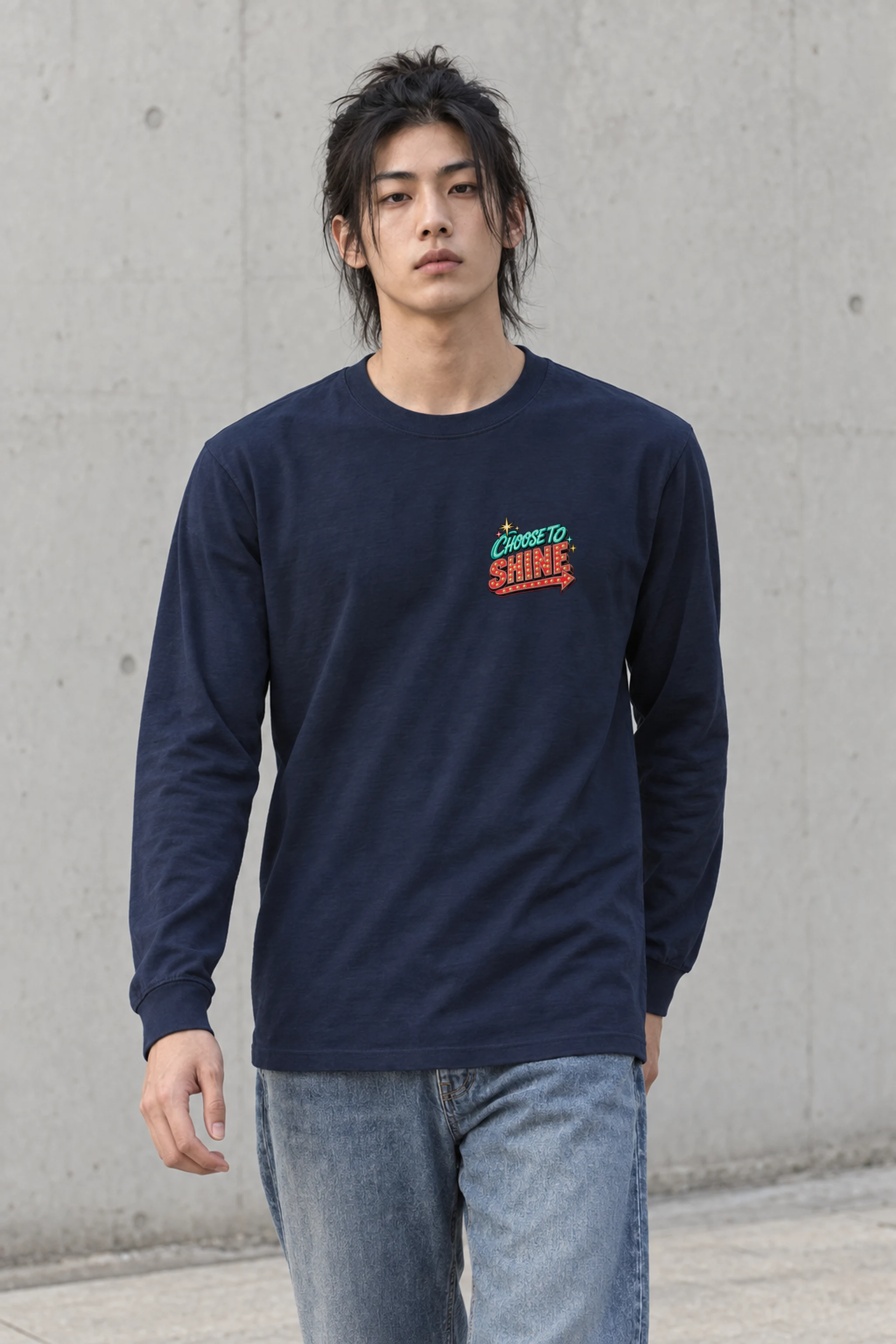 "Choose To Shine" Unisex Longsleeve T-shirt