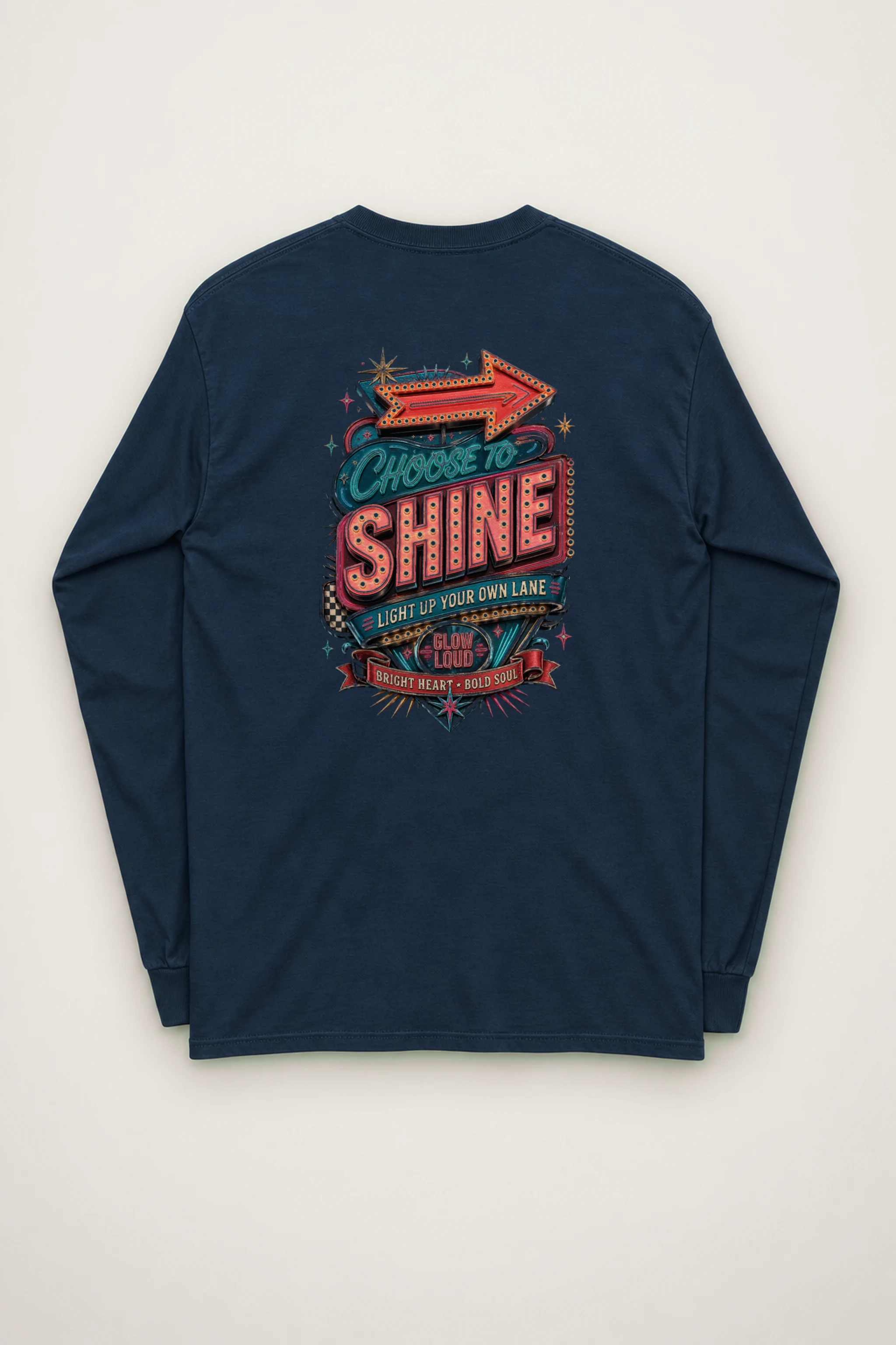 "Choose To Shine" Unisex Longsleeve T-shirt