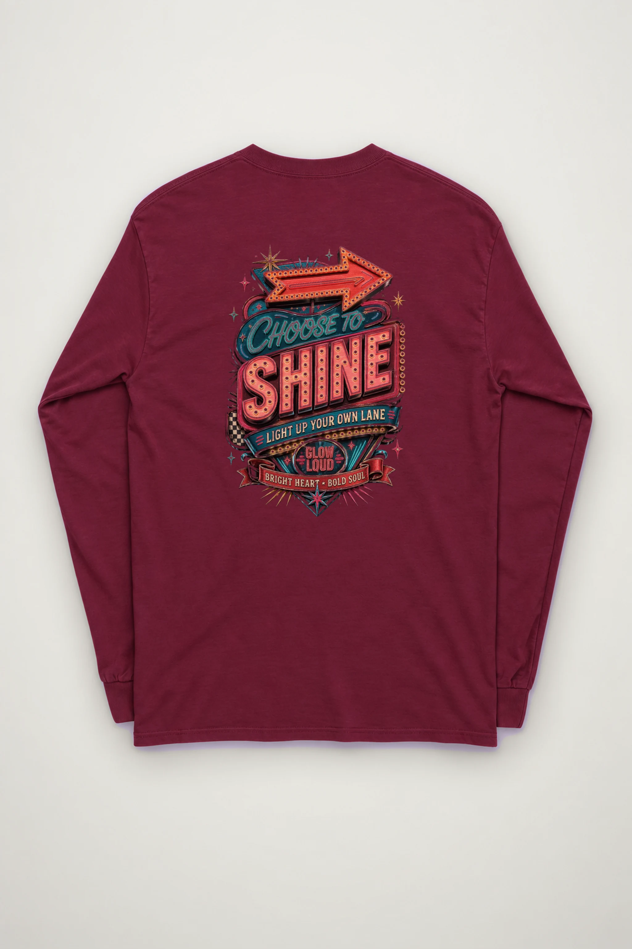 "Choose To Shine" Unisex Longsleeve T-shirt