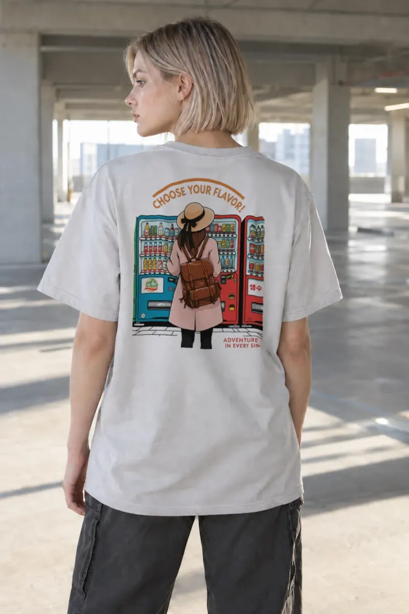 "Choose Your Flavor" Heavyweight Unisex Crewneck T-shirt | Gildan 5000