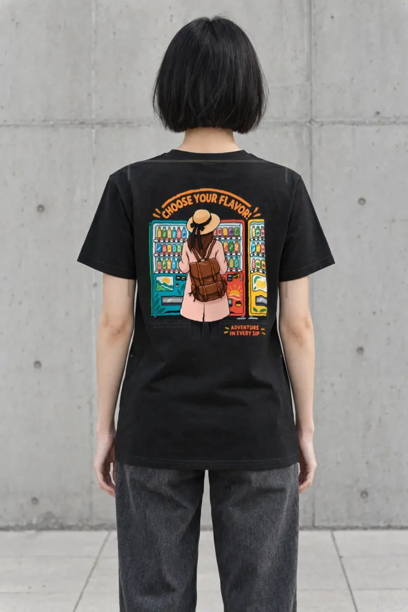 "Choose Your Flavor" Heavyweight Unisex Crewneck T-shirt