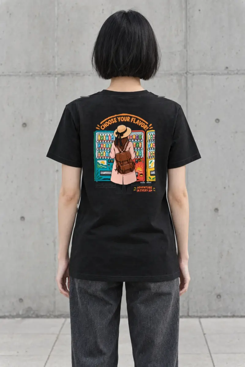 "Choose Your Flavor" Heavyweight Unisex Crewneck T-shirt
