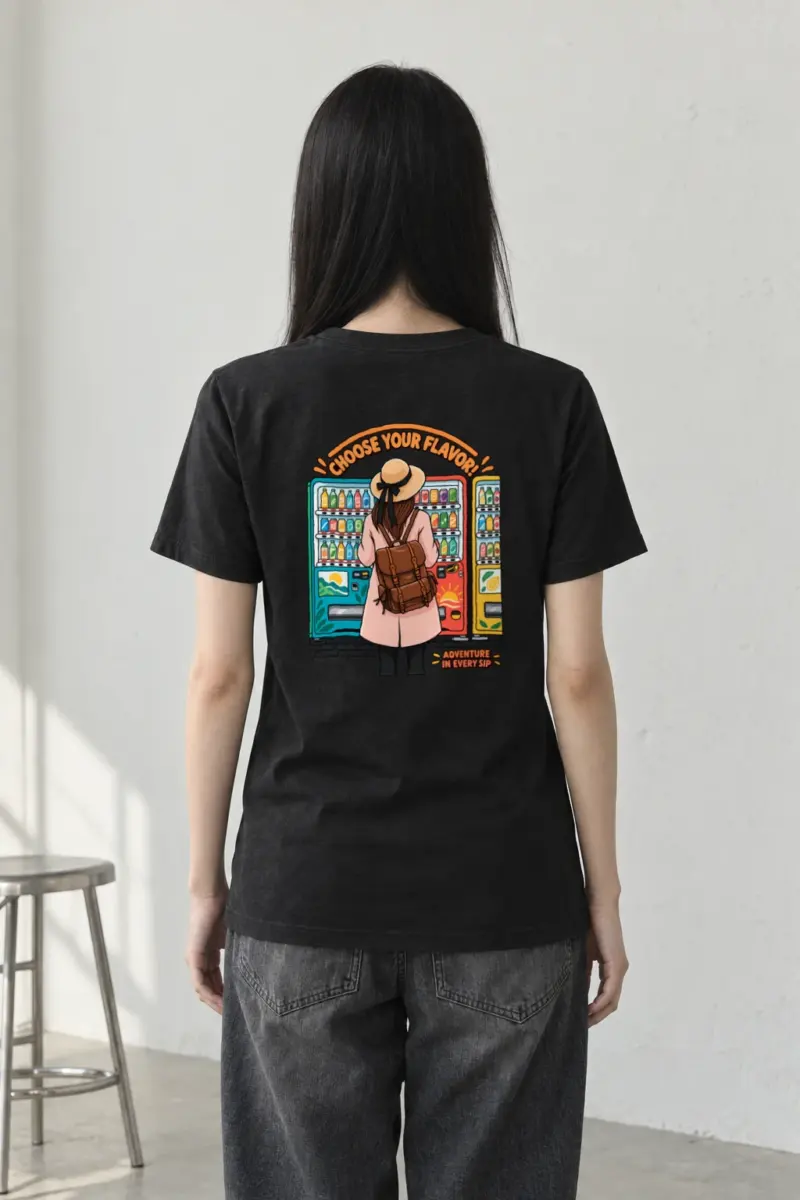 "Choose Your Flavor" Heavyweight Unisex Crewneck T-shirt