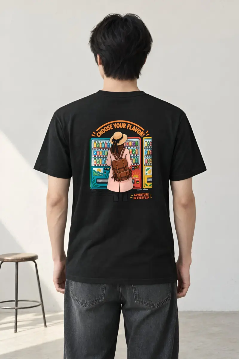 "Choose Your Flavor" Heavyweight Unisex Crewneck T-shirt