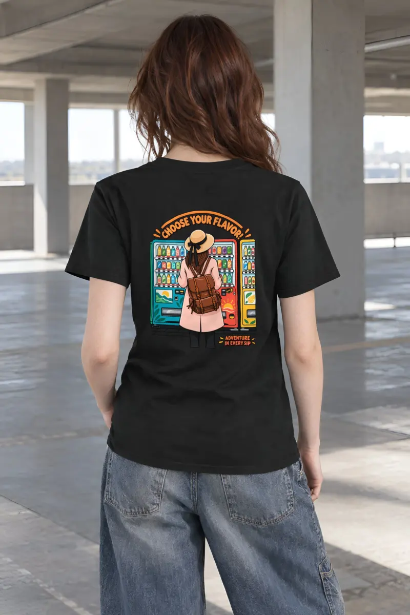 "Choose Your Flavor" Heavyweight Unisex Crewneck T-shirt