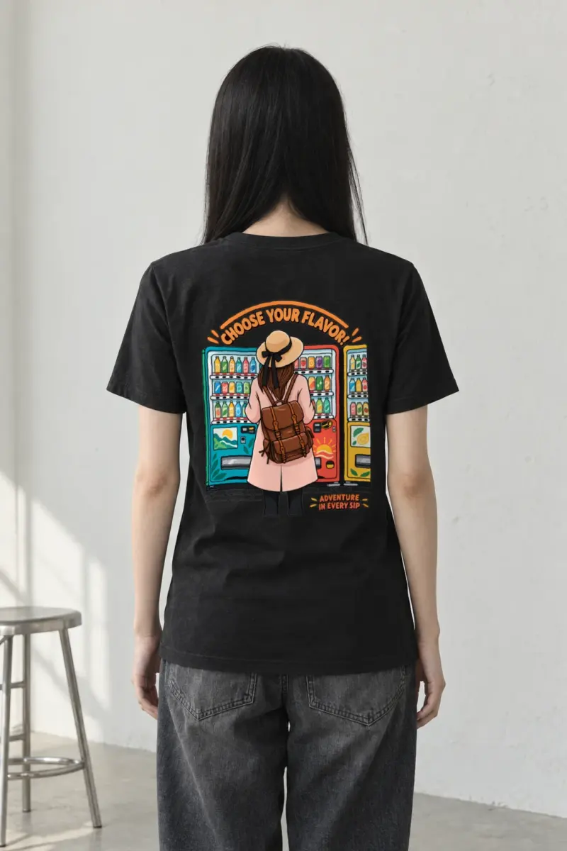 "Choose Your Flavor" Heavyweight Unisex Crewneck T-shirt