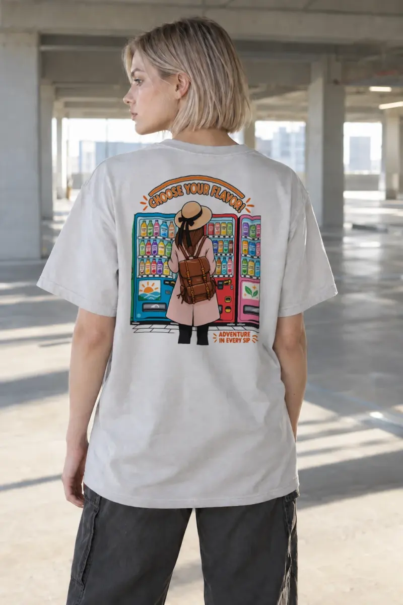 "Choose Your Flavor" Heavyweight Unisex Crewneck T-shirt | Gildan 5000