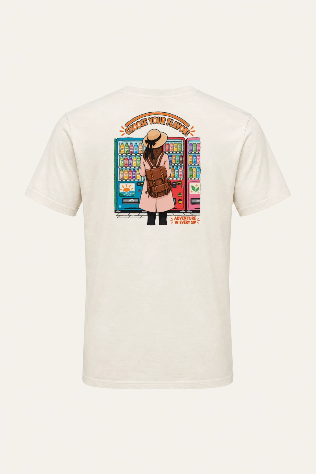 "Choose Your Flavor" Heavyweight Unisex Crewneck T-shirt | Gildan 5000