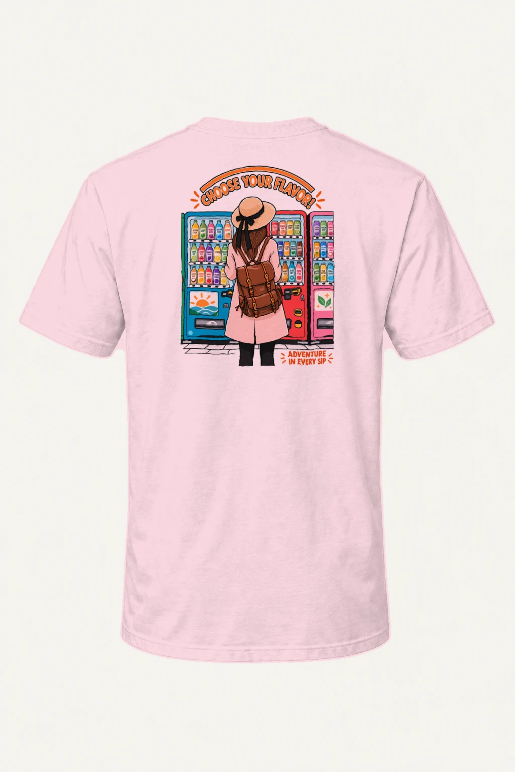 "Choose Your Flavor" Heavyweight Unisex Crewneck T-shirt | Gildan 5000