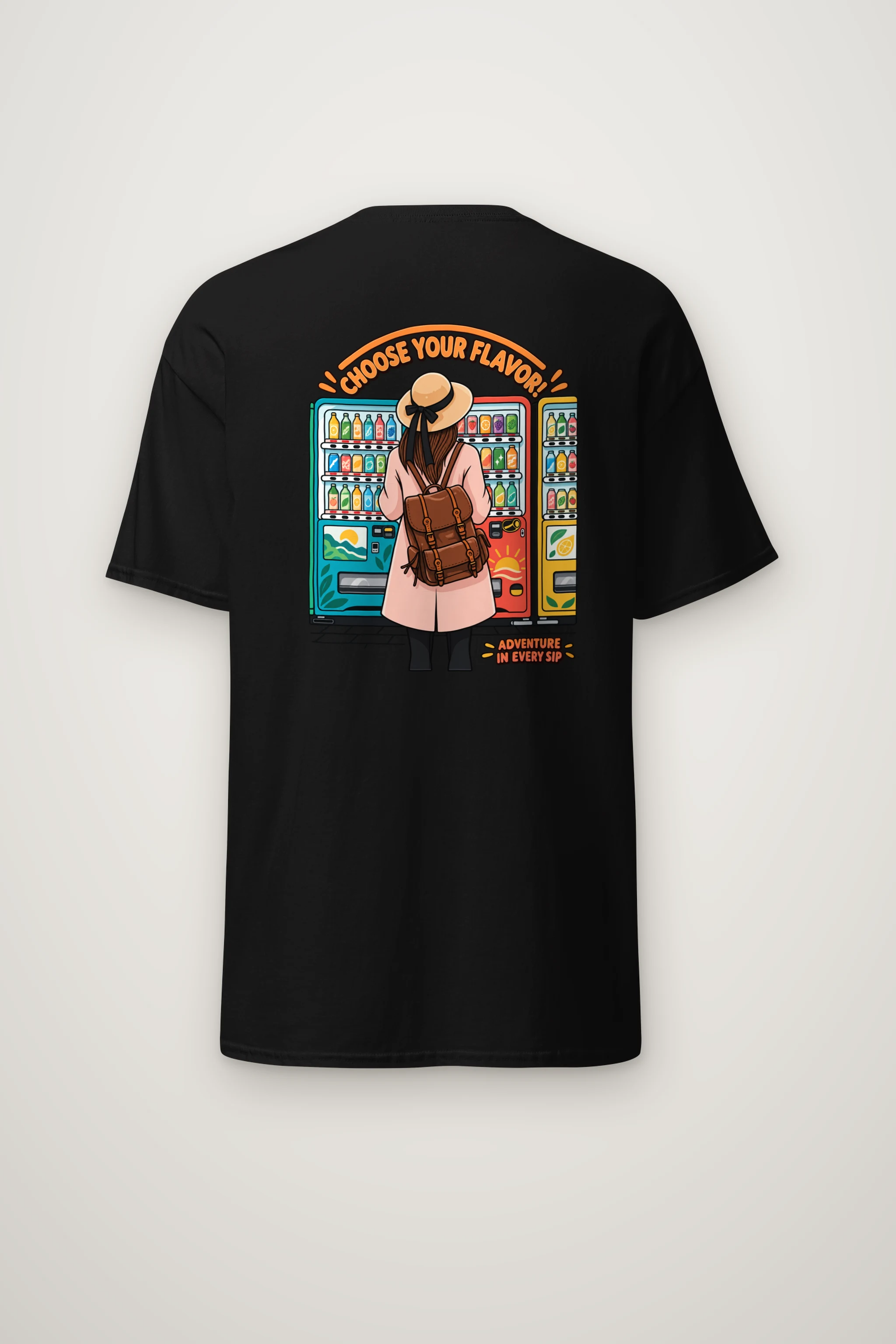 "Choose Your Flavor" Heavyweight Unisex Crewneck T-shirt