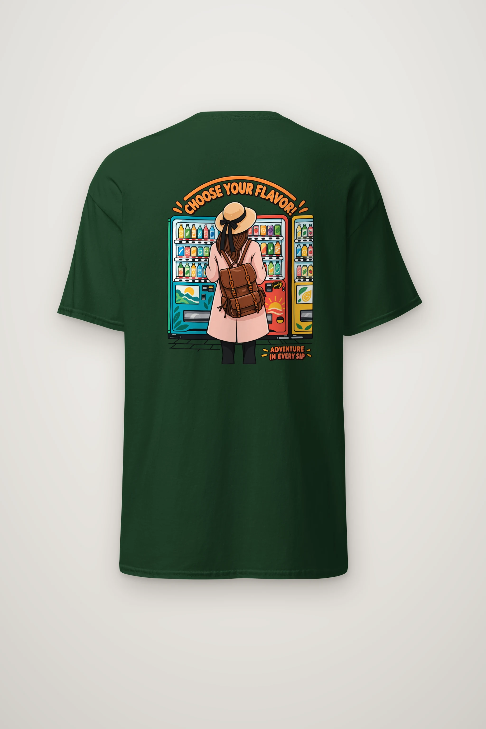 "Choose Your Flavor" Heavyweight Unisex Crewneck T-shirt