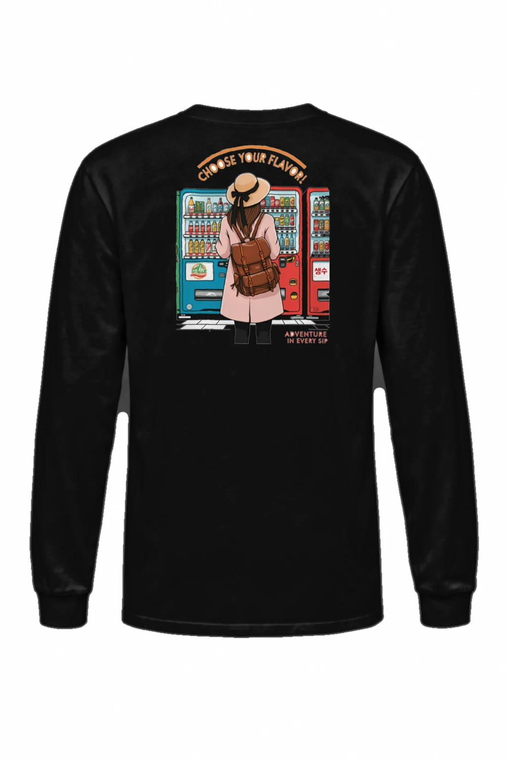 "Choose Your Flavor" Unisex Longsleeve T-shirt | Gildan 2400