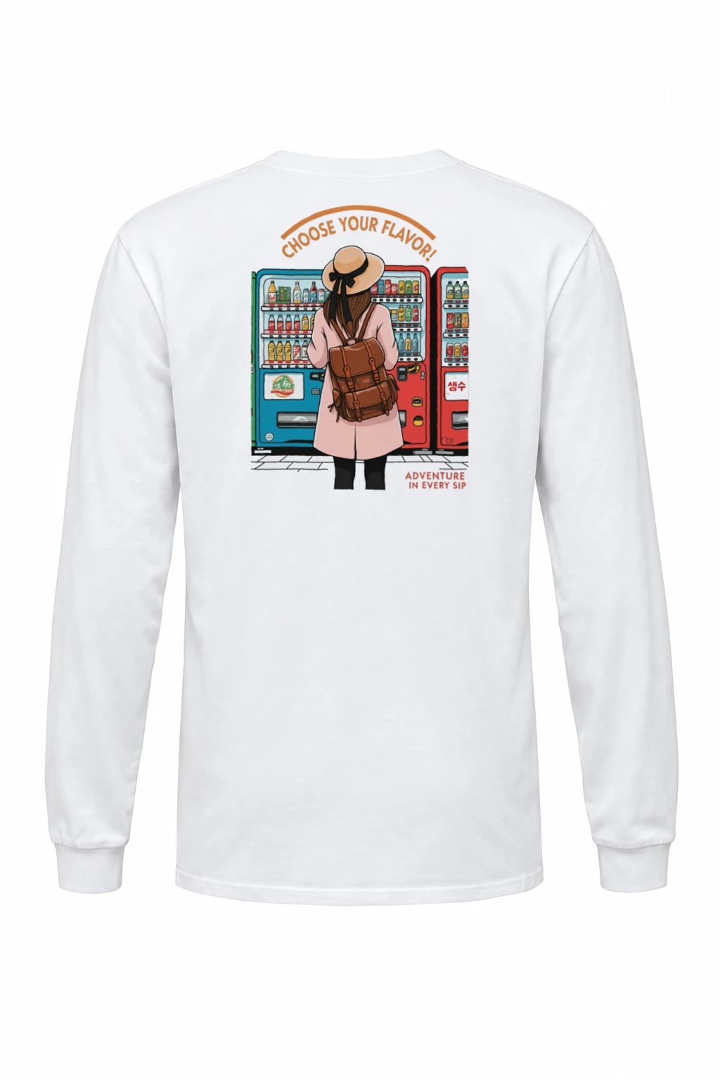 "Choose Your Flavor" Unisex Longsleeve T-shirt | Gildan 2400
