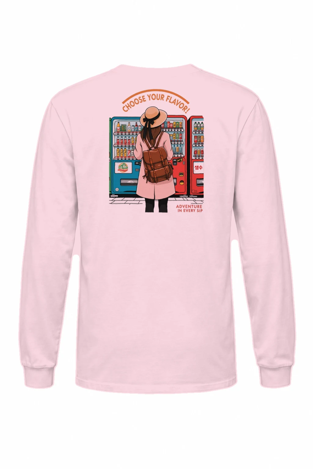 "Choose Your Flavor" Unisex Longsleeve T-shirt | Gildan 2400
