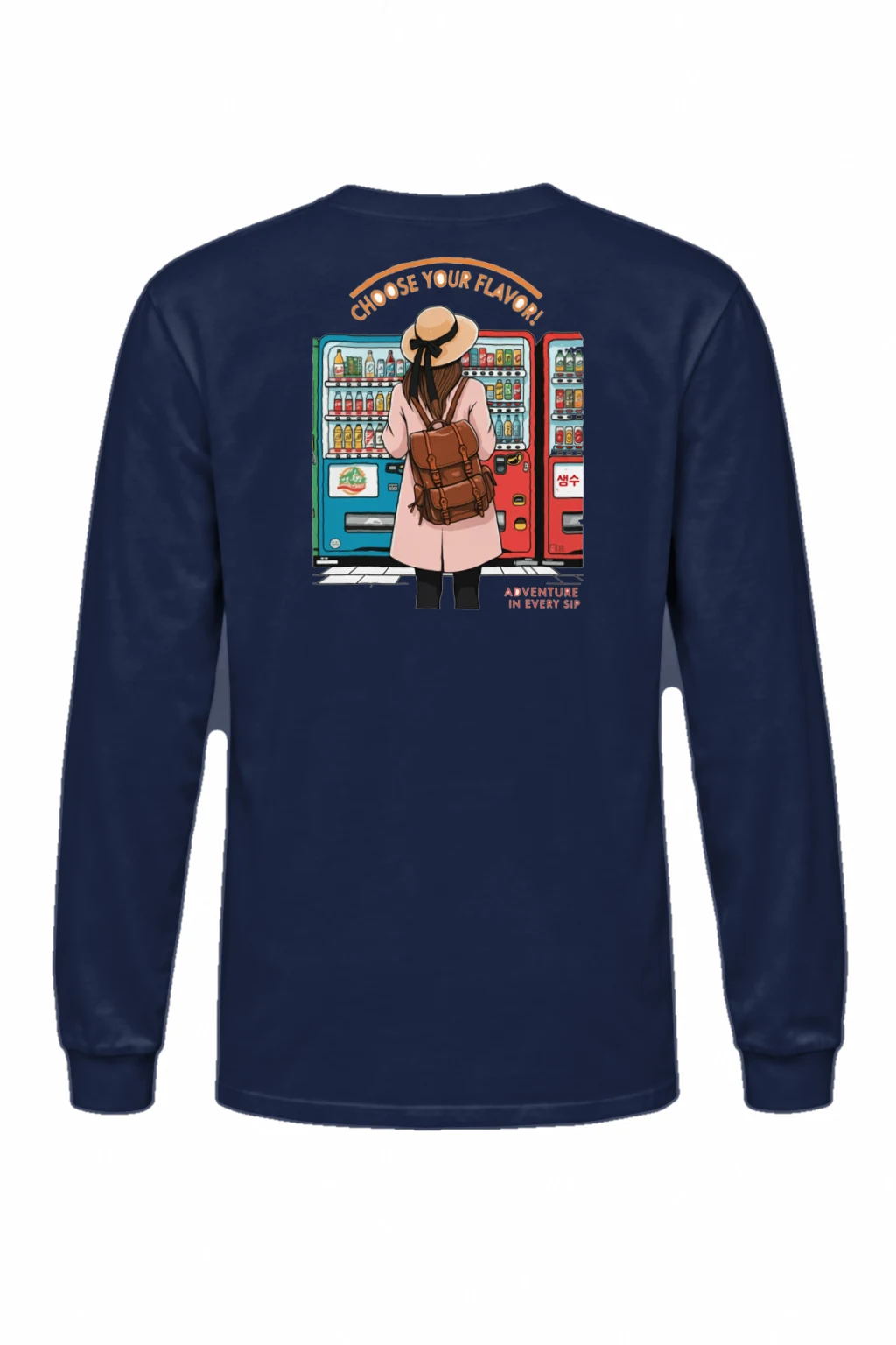 "Choose Your Flavor" Unisex Longsleeve T-shirt | Gildan 2400