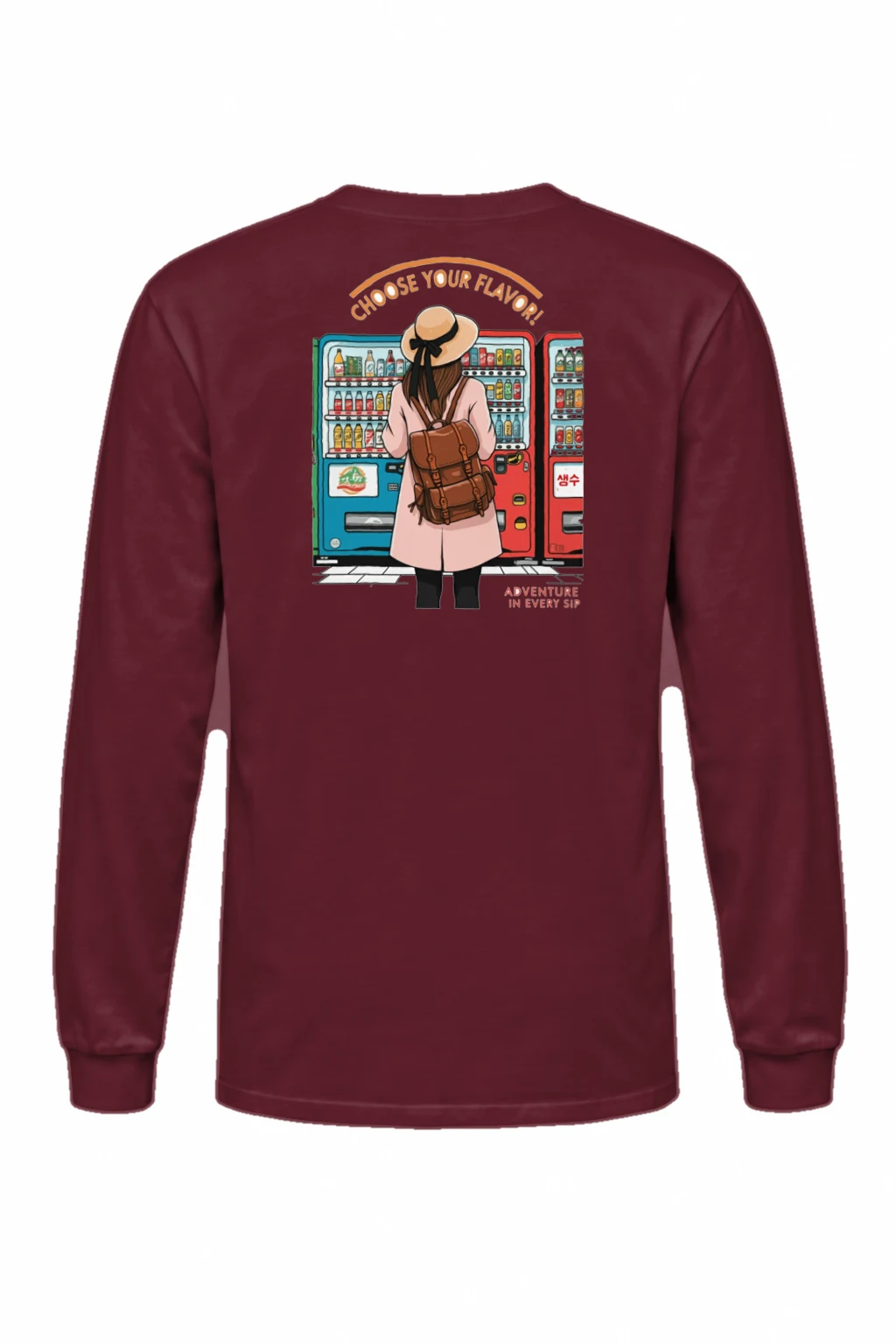 "Choose Your Flavor" Unisex Longsleeve T-shirt | Gildan 2400