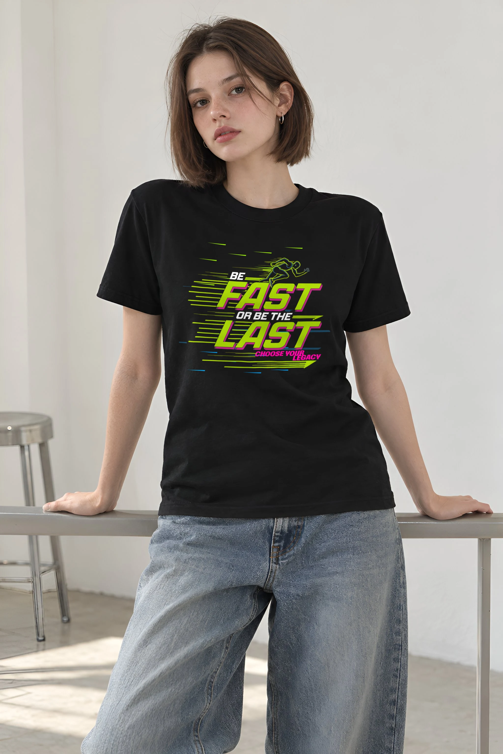 "Choose Your Legacy" Heavyweight Unisex Crewneck T-shirt