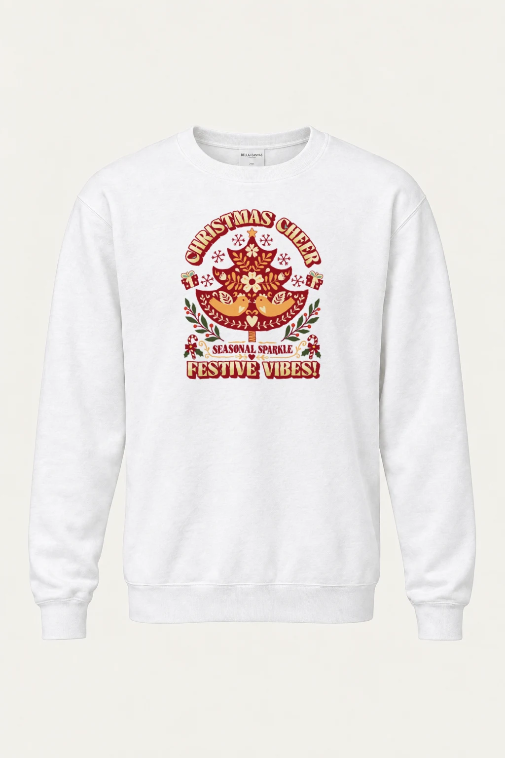 "Christmas Cheer" Heavy Blend Unisex Crewneck Sweatshirt | Gildan 18000