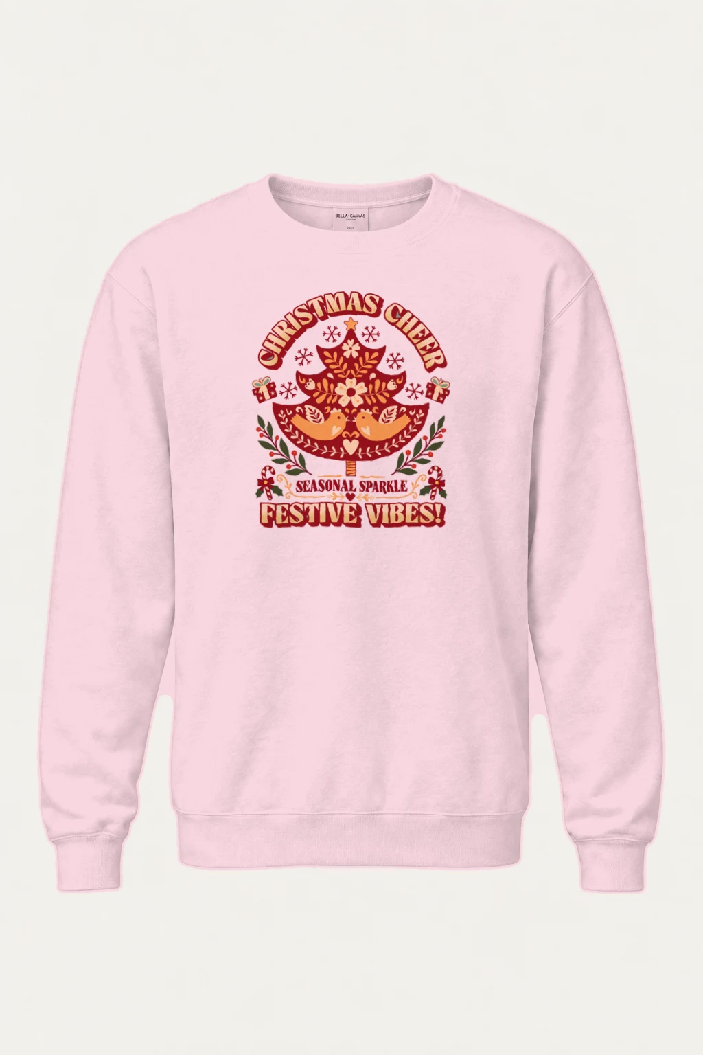 "Christmas Cheer" Heavy Blend Unisex Crewneck Sweatshirt | Gildan 18000