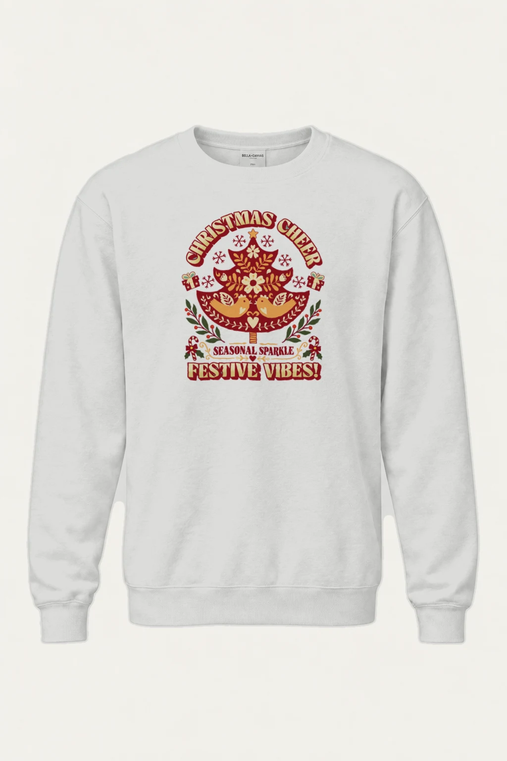 "Christmas Cheer" Heavy Blend Unisex Crewneck Sweatshirt | Gildan 18000