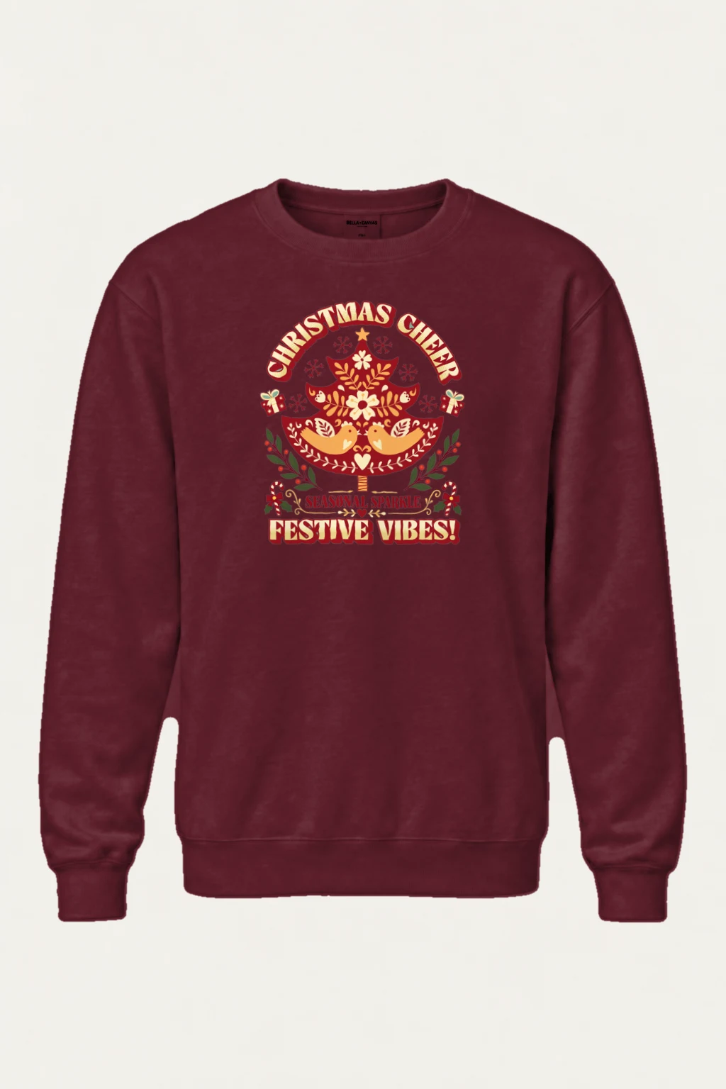 "Christmas Cheer" Heavy Blend Unisex Crewneck Sweatshirt | Gildan 18000
