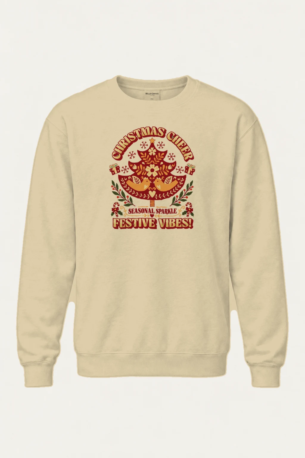 "Christmas Cheer" Heavy Blend Unisex Crewneck Sweatshirt | Gildan 18000