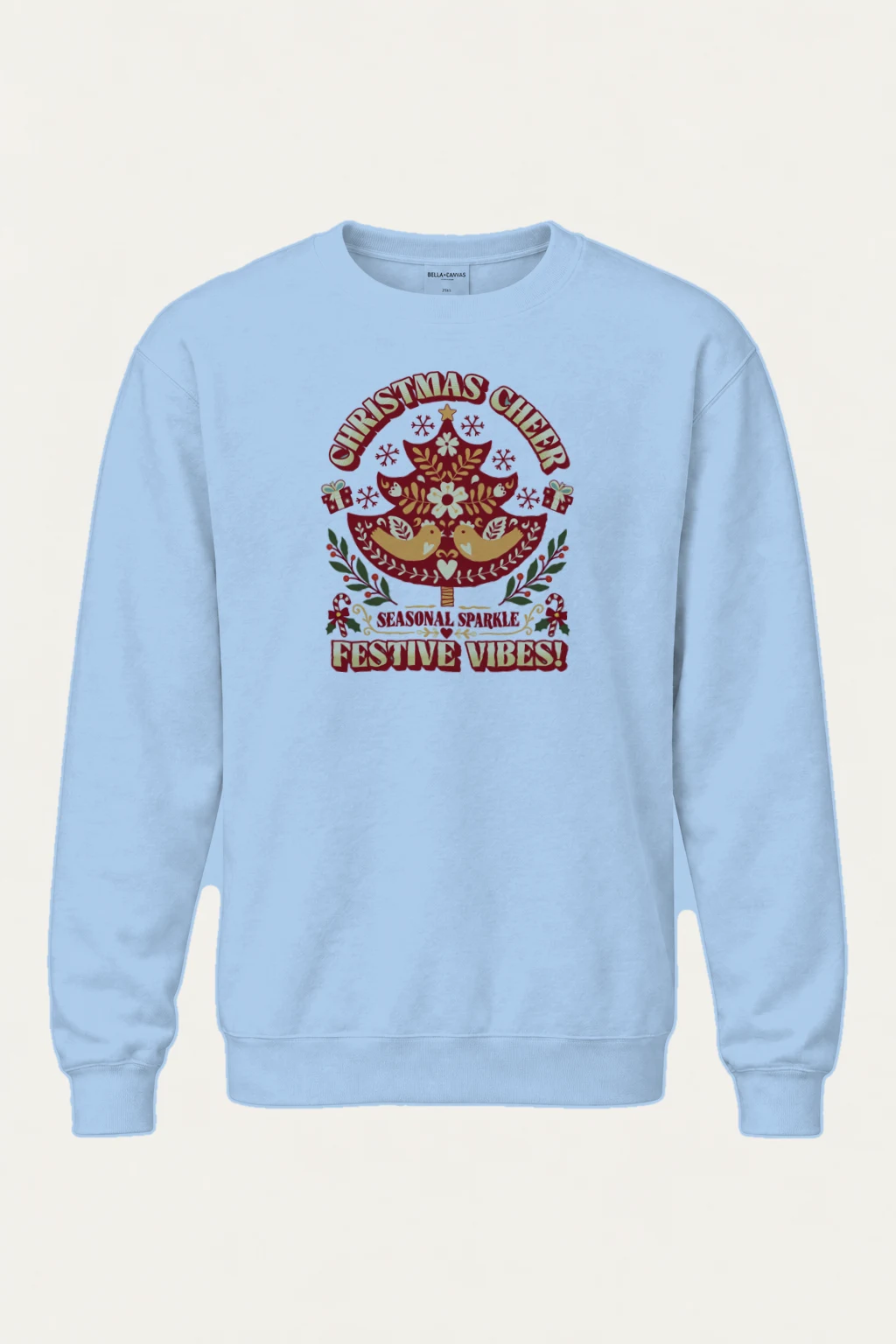 "Christmas Cheer" Heavy Blend Unisex Crewneck Sweatshirt | Gildan 18000