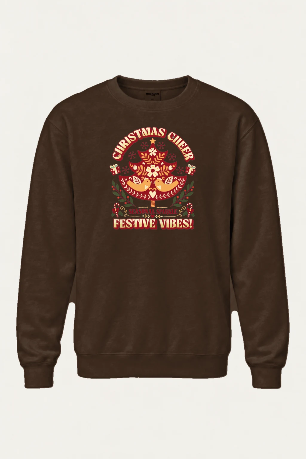 "Christmas Cheer" Heavy Blend Unisex Crewneck Sweatshirt | Gildan 18000