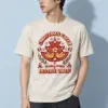 "Festive Folk Tree" Heavyweight Unisex Crewneck T-shirt | Gildan 5000