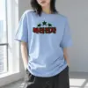 "Christmas Greeting Stars" Heavyweight Unisex Crewneck T-shirt | Gildan 5000
